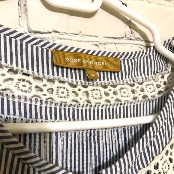 Rose and Rose Tie-Front Blouse - Picture 8 of 10